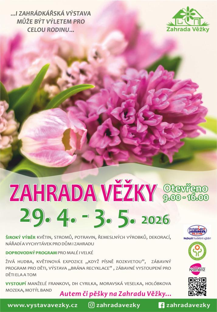 Zahrada Věžky 29.4-3.5.